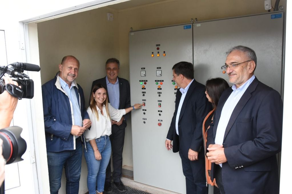 Encendido de la planta elevadora de líquidos cloacales