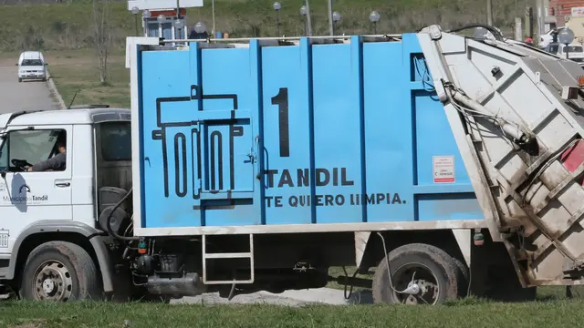 Recolección de residuos en Tandil