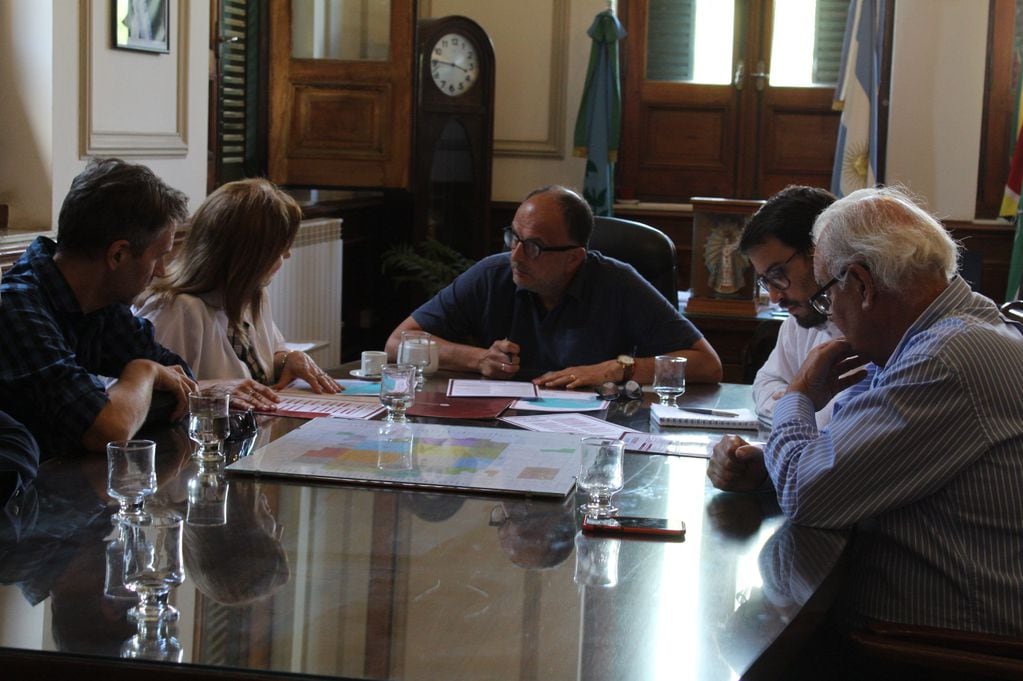 Garate se reunió con autoridades de la Universidad Provincial del Sudoeste