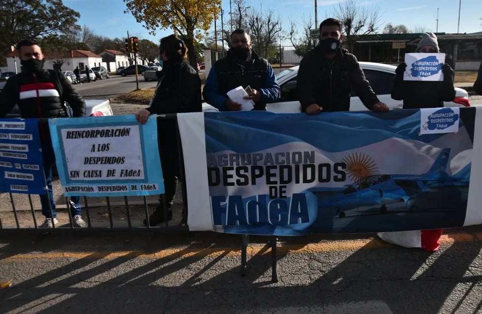 Protesta en Fadea. (Pedro Castillo)