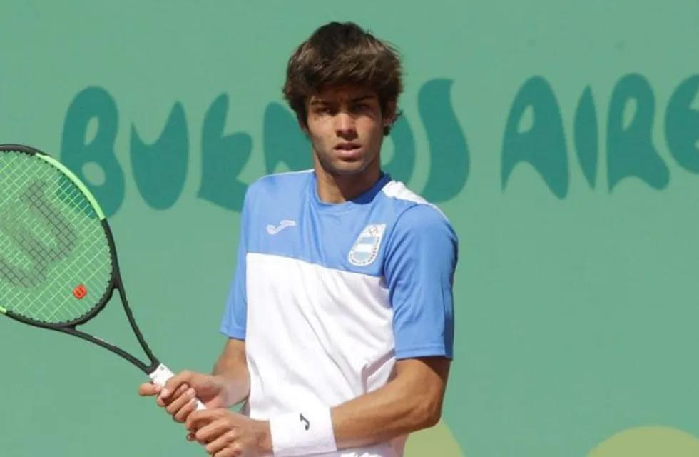 Facundo Díaz Acosta se metió en la final de tenis y aseguró otra medalla para Argentina.