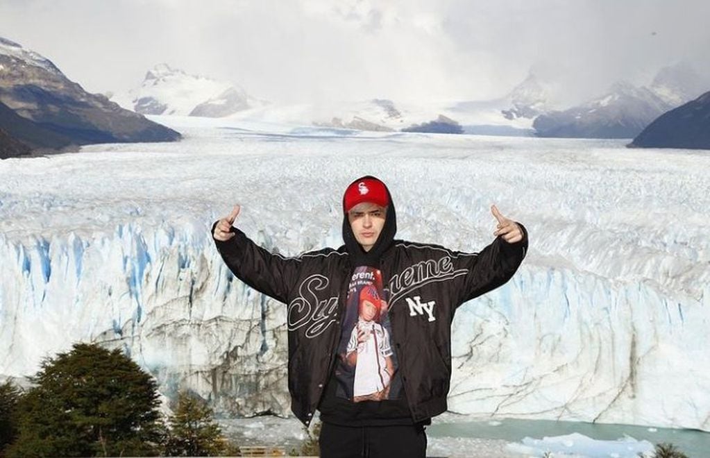 Lit Killah en el Glaciar Perito Moreno