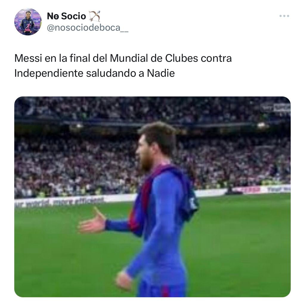 Los memes de la llegada de Nadie a Independiente