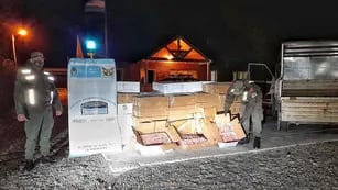 Gendarmería interceptó un cargamento de más de mil kilos de langostinos de origen ilegal