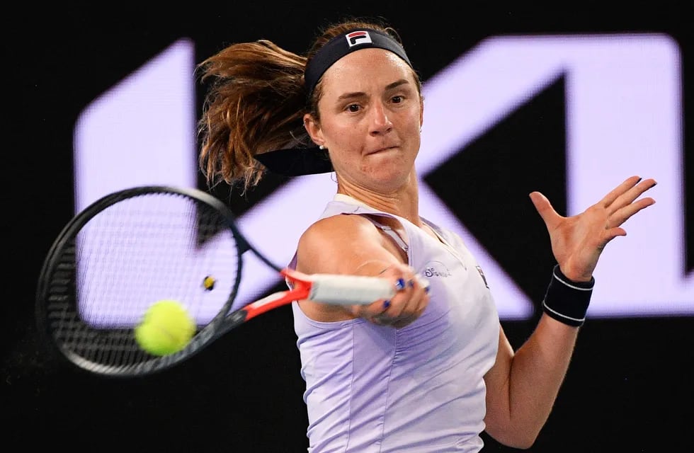 La tenista llegó hasta cuartos de final en el WTA 500 de Melbourne. (AP)