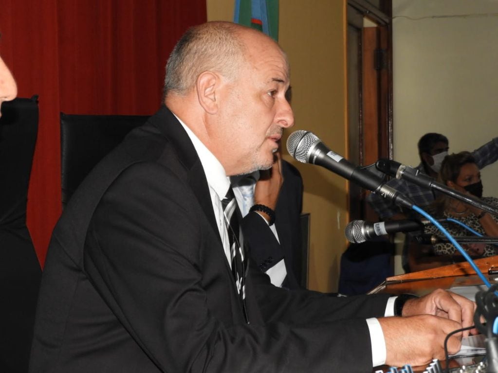 “Estamos logrando dejar un municipio distinto", afirmó Uset en la apertura de sesiones del Concejo Deliberante.
