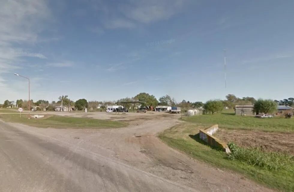 El crimen ocurrió a pocas cuadras del acceso a la Ruta Provincial 4. (Google Street View)