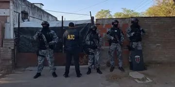 Allanamientos y detenciones en Rosario