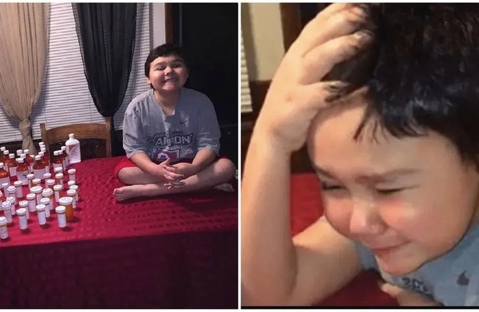 El emotivo video de un nene que festejó su derrota al cáncer