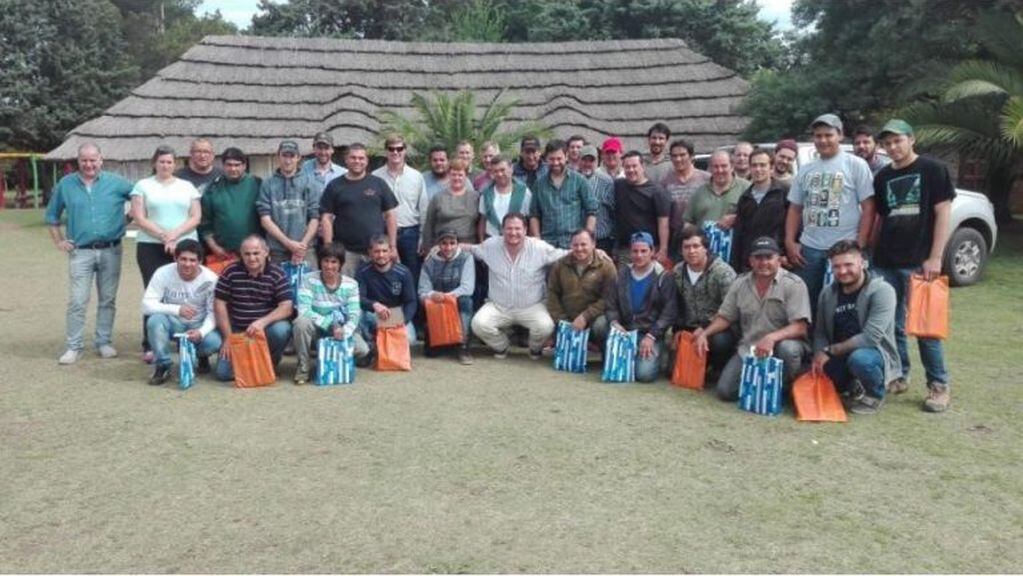 Los participantes del curso (Gobierno de La Pampa)