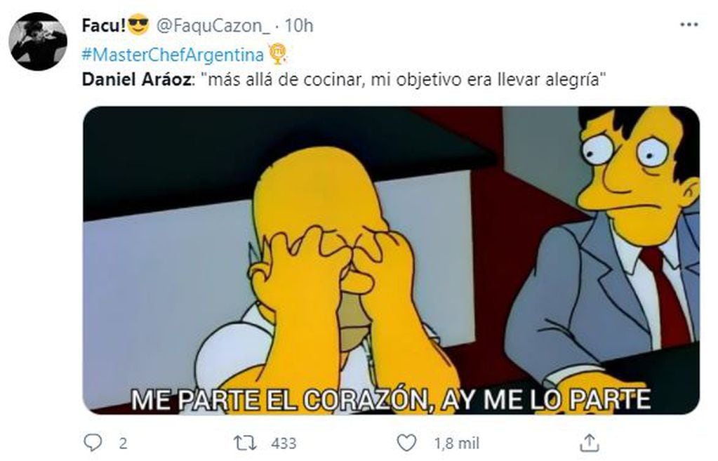 Muchos de los memes tienen que ver con "Los Simpsons".