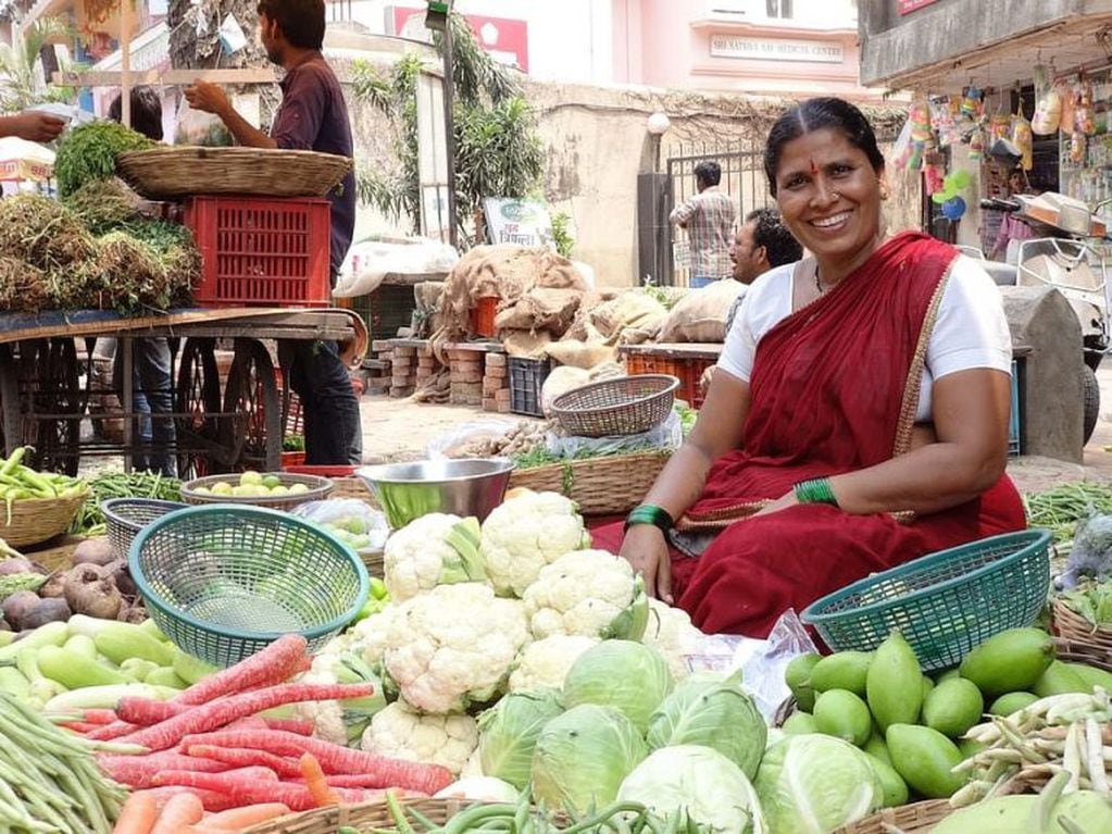 India, sus frutas y verduras