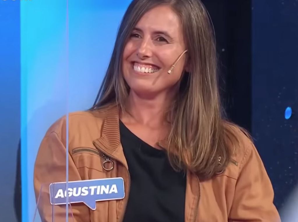 Agustina, la concursante del programa “100 argentinos dicen” quien se identificó como sanjuanina.