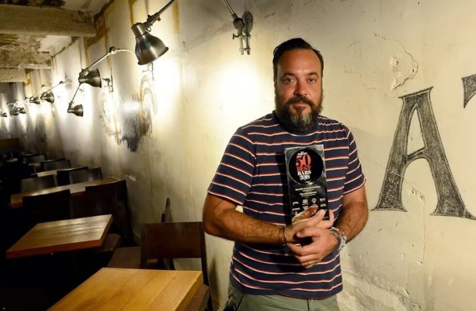 Tato Giovannoni, uno de los bartenders más prestigiosos del país (David Fernández/Clarín)