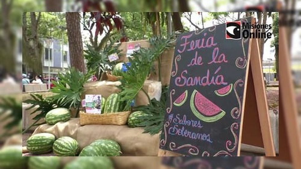 Este próximo jueves se realizará la Feria de Sandías en Posadas.