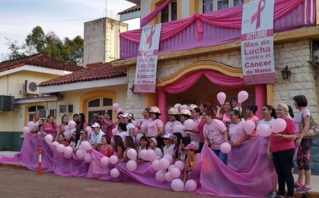 Realizarán charlas en el marco del mes de lucha contra el cáncer de mama en Puerto Iguazú.