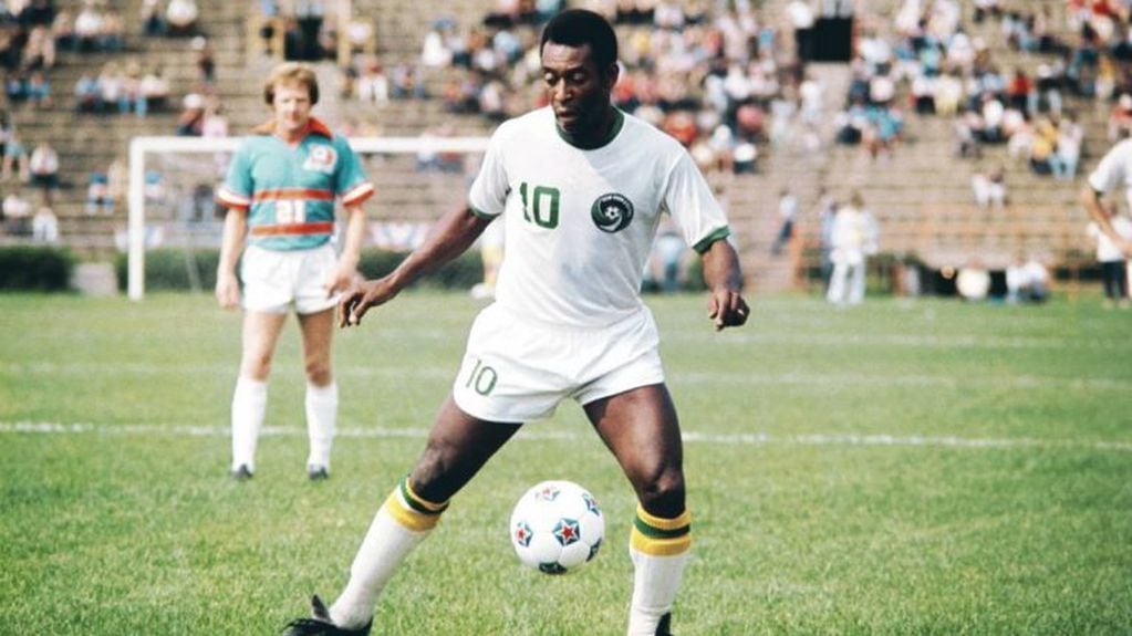Pelé en el Santos (Foto: web)