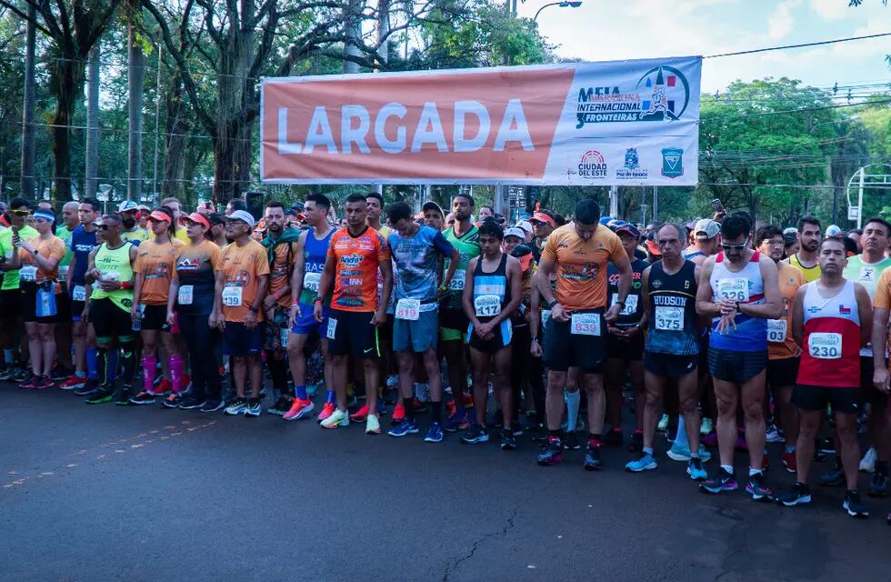 Exitosa Media Maratón de las Tres Fronteras en Puerto Iguazú.