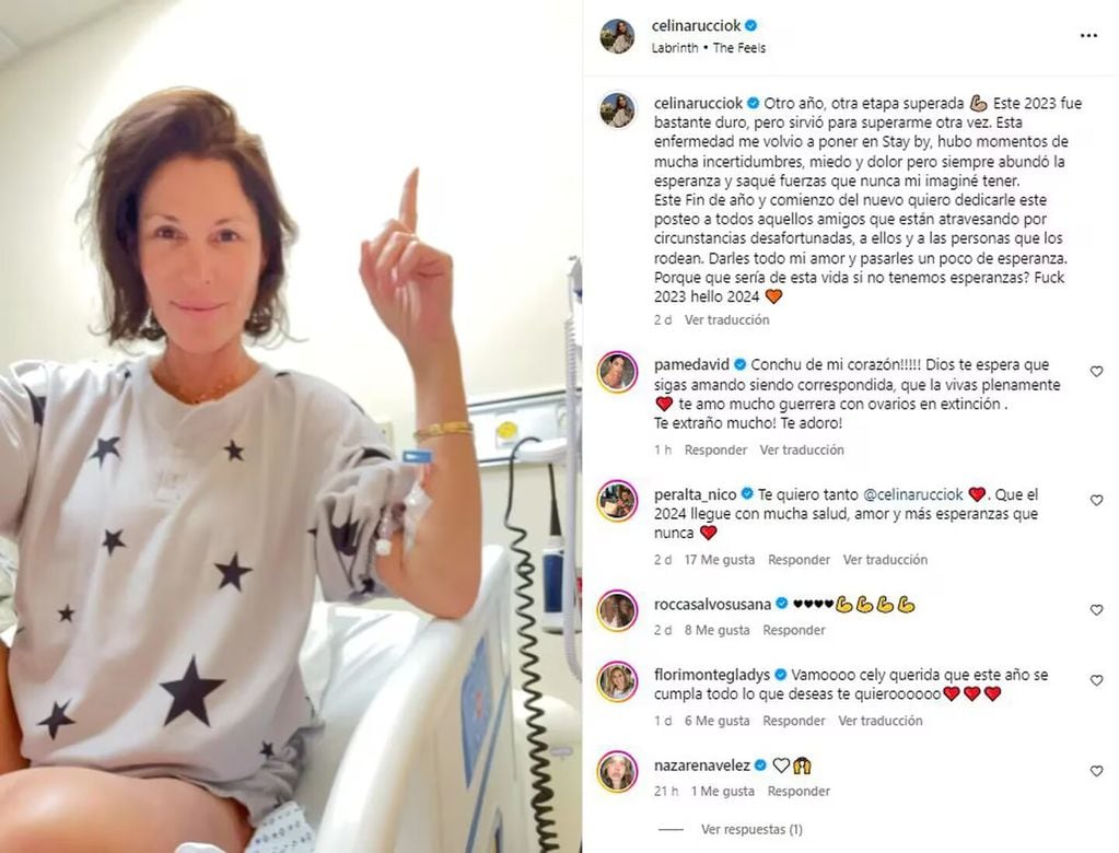 Celina Rucci reveló cómo es su lucha contra el cáncer