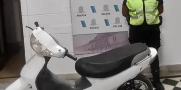 moto robada