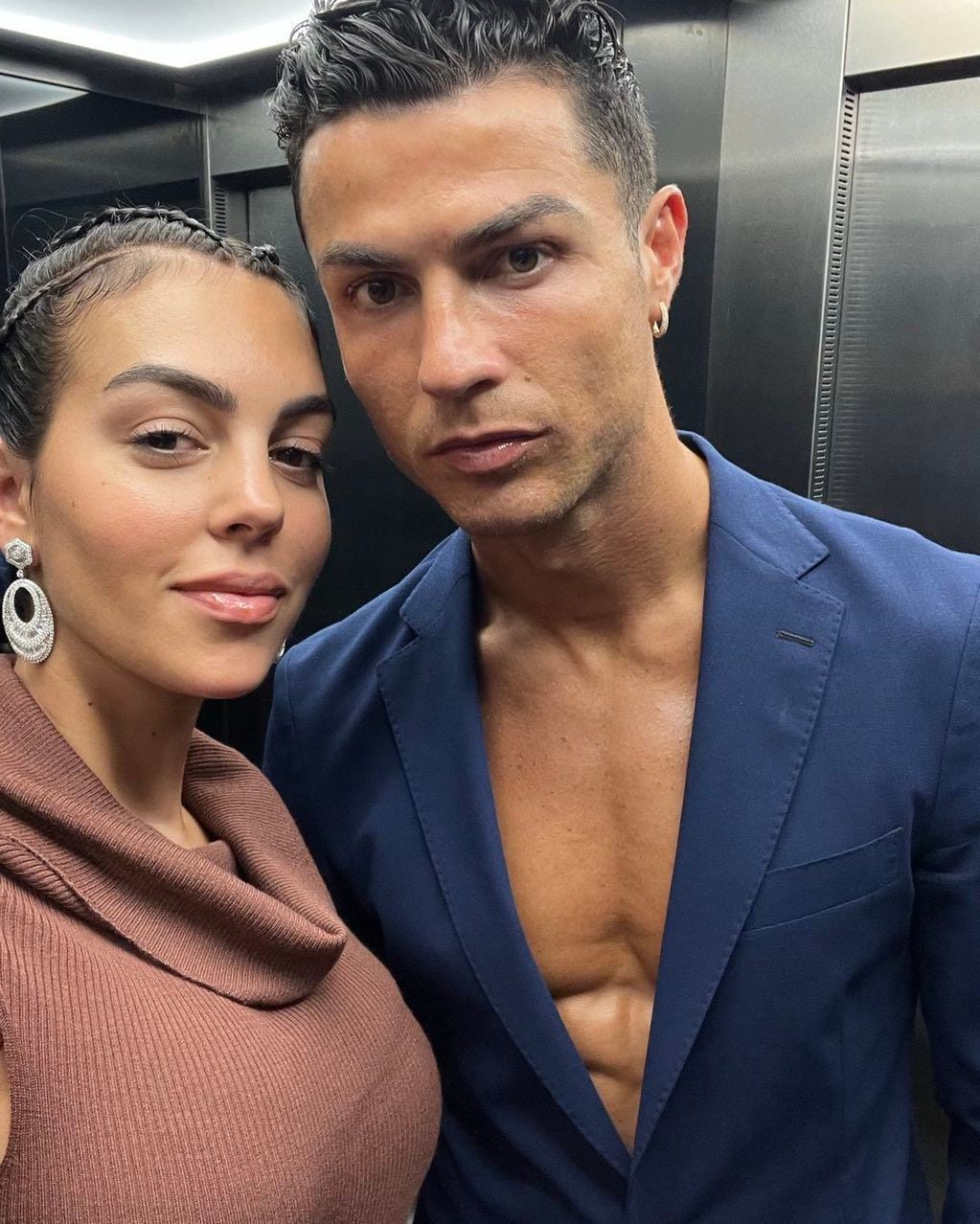 Cristiano Ronaldo y su esposa, Georgina