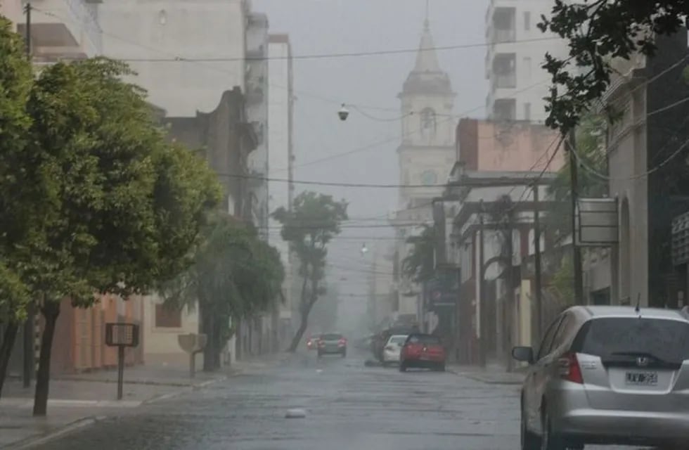 Destrozos por el temporal que azotó Corrientes este lunes. (Foto: Corrientes Hoy)