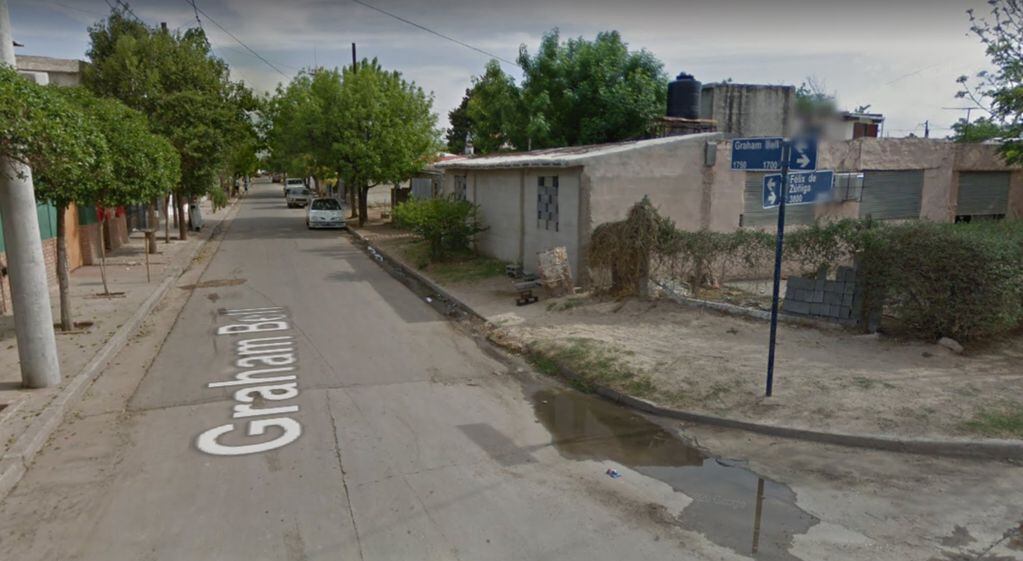 Lugar. El violento episodio ocurrió en barrio Ameghino Norte. (Google Maps)
