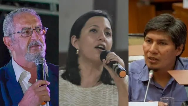 Bouhid, Chaher, Vilca, candidatos en Jujuy