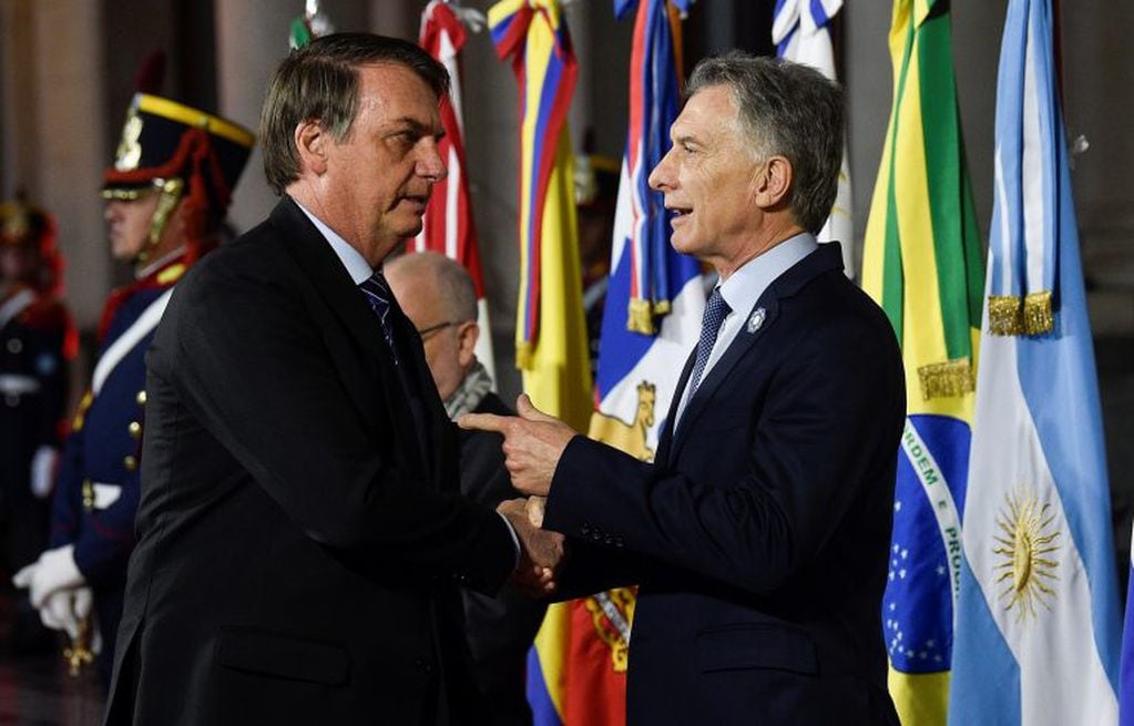 Jair Bolsonaro y Mauricio Macri. (Foto: AP Photo/Gustavo Garello)