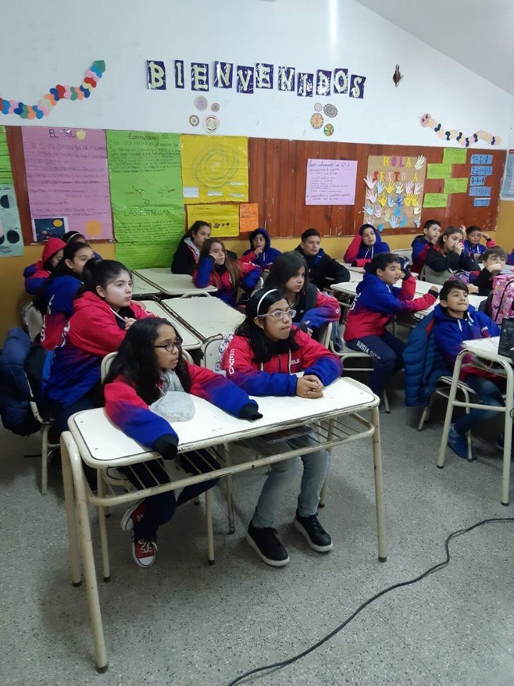 Educación vial en La Calera.