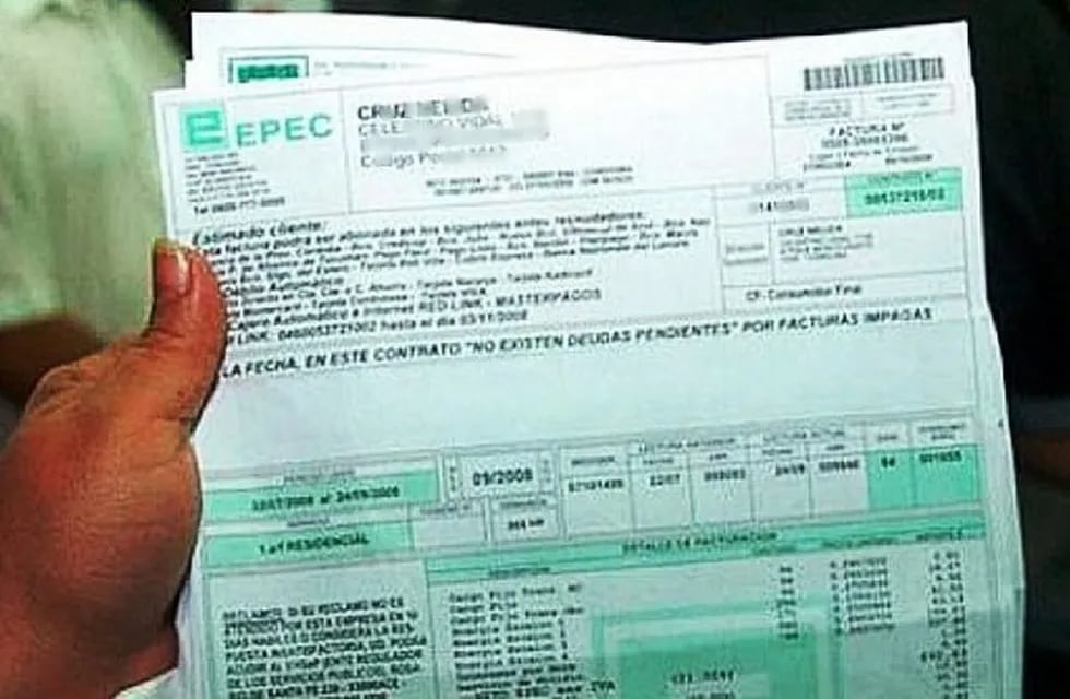 EPEC solicita el pago de boletas de forma online.
