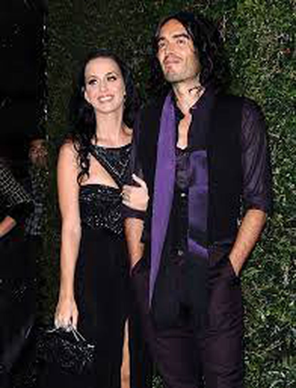 Katy Perry y su primer marido Russell Brand