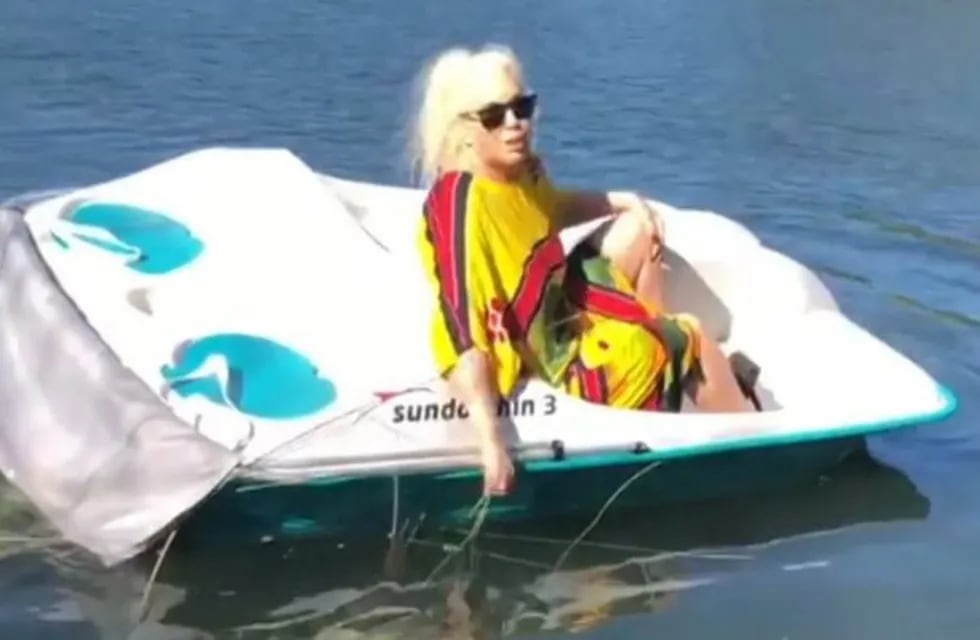 Susana Giménez quedó varada en un bote durante sus vacaciones.