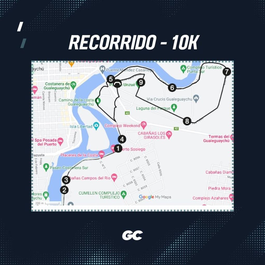 Circuito Maratón Gualeguaychú Corre 2022