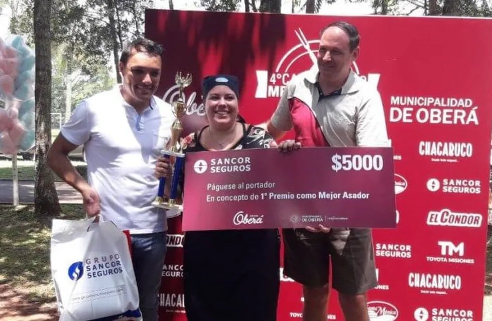 Camila se llevó 5 mil pesos en efectivo y otros premios.