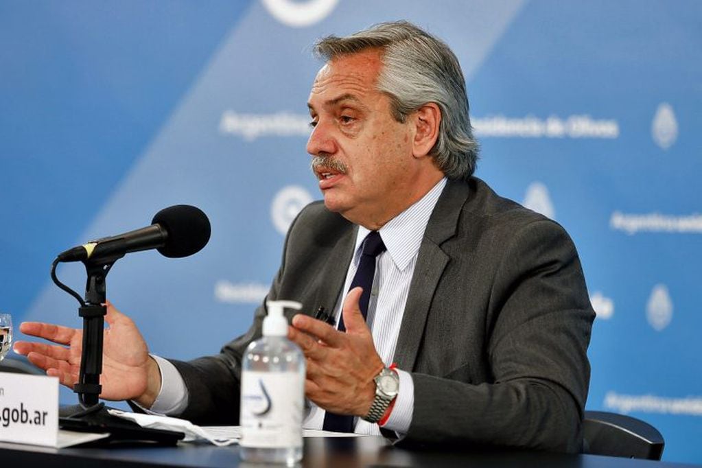 Alberto Fernández (Foto: ESTEBAN COLLAZO / Argentinian Presidency / AFP)