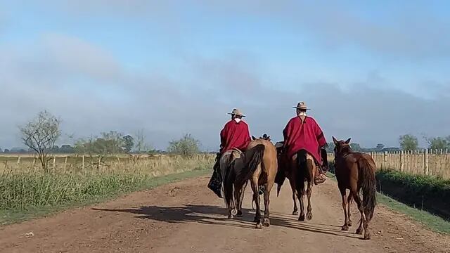 Una docena de gauchos viajan a Salta a caballo para homenajear al General Güemes