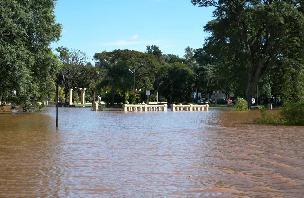 Inundaciones en Concordia.