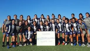 Equipo de fútbol femenino de Talleres.