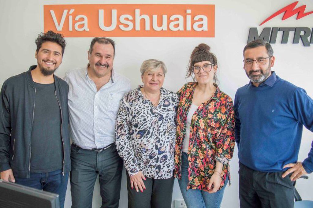 Florencia Espino y Marcos - Inauguración Vía Ushuaia Radio