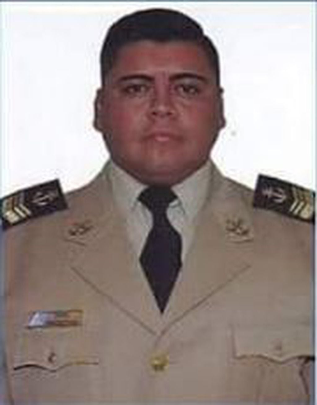 Cabo Primero de la Prefectura Naval, Ricardo Adrián Soto.