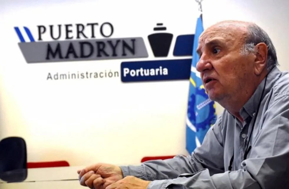 Ingeniero y responsable de la Administración Portuaria de Puerto Madryn, Osvaldo Sala.