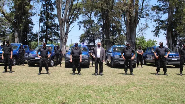 La Provincia sumó 22 camionetas a la policía de Rosario