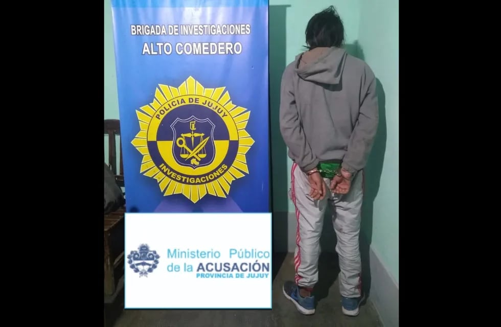 Un individuo fue detenido este lunes en la capital jujeña acusado por un caso de secuestro y violación, en Alto Comedero.