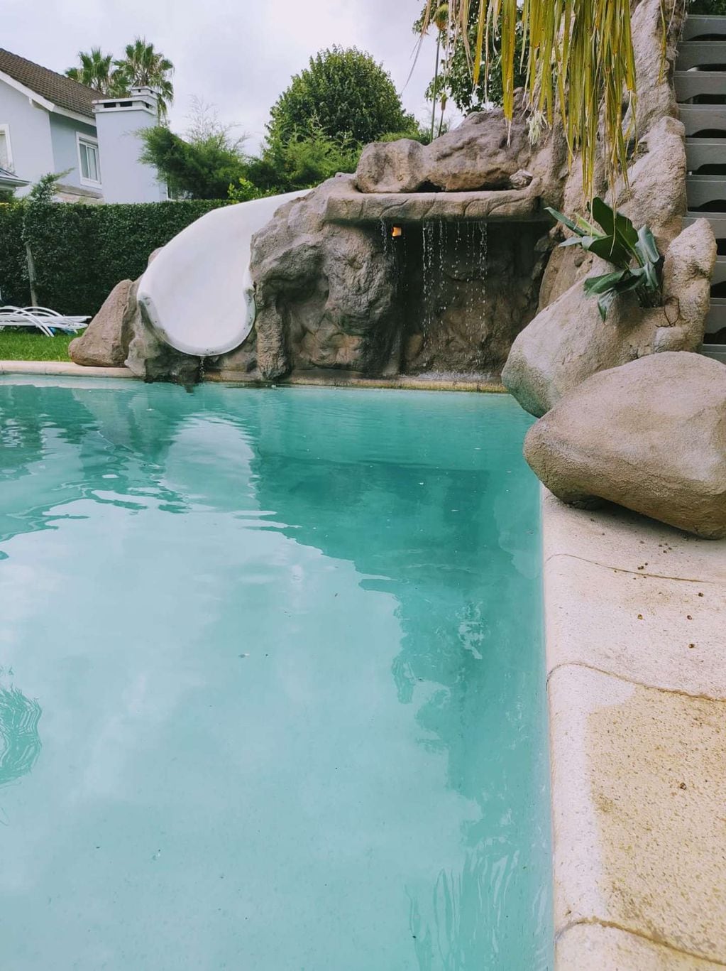 La piscina de Cinthia Fernández