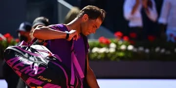 Rafael Nadal, eliminado del Masters 1000 de Madrid.