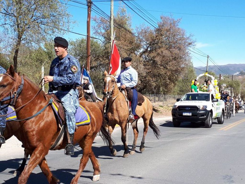 La procesión gauchesca en honor a San José de Calasanz, un clásico en las Sierras Chicas.