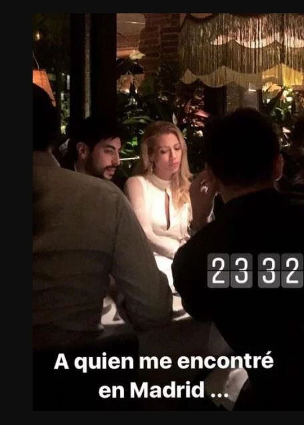 Nicole Neumann y Facundo Moyano a los besos en Madrid (Instagram)