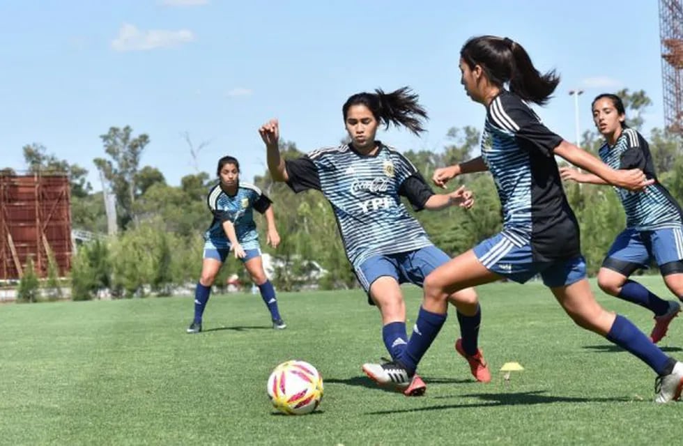 El seleccionado femenino Sub 20 se prepara para el Sudamericano de 2020.