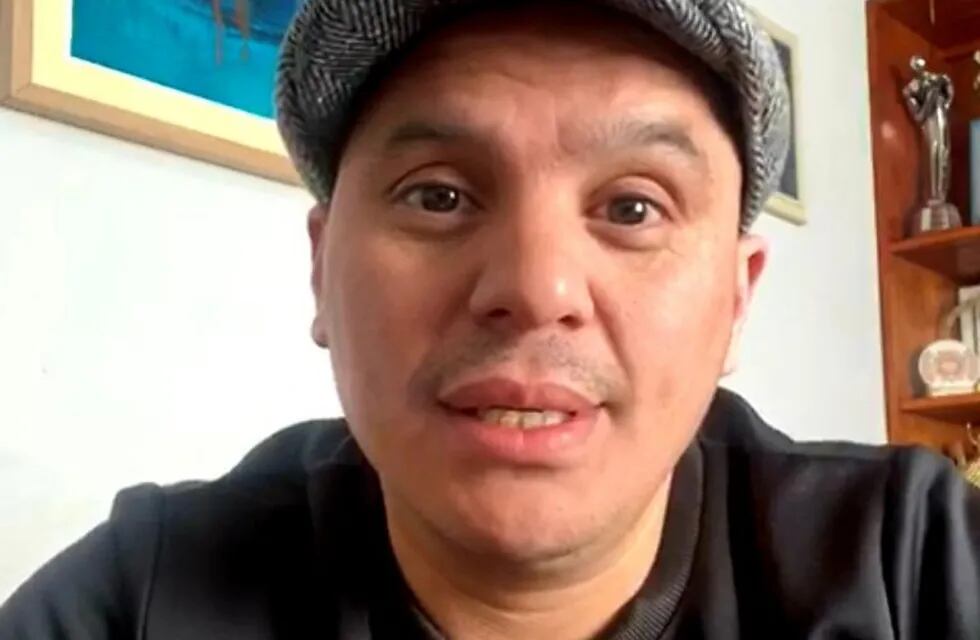 Ángel Carabajal y su descargo. (Foto: captura de pantalla / video difundido).